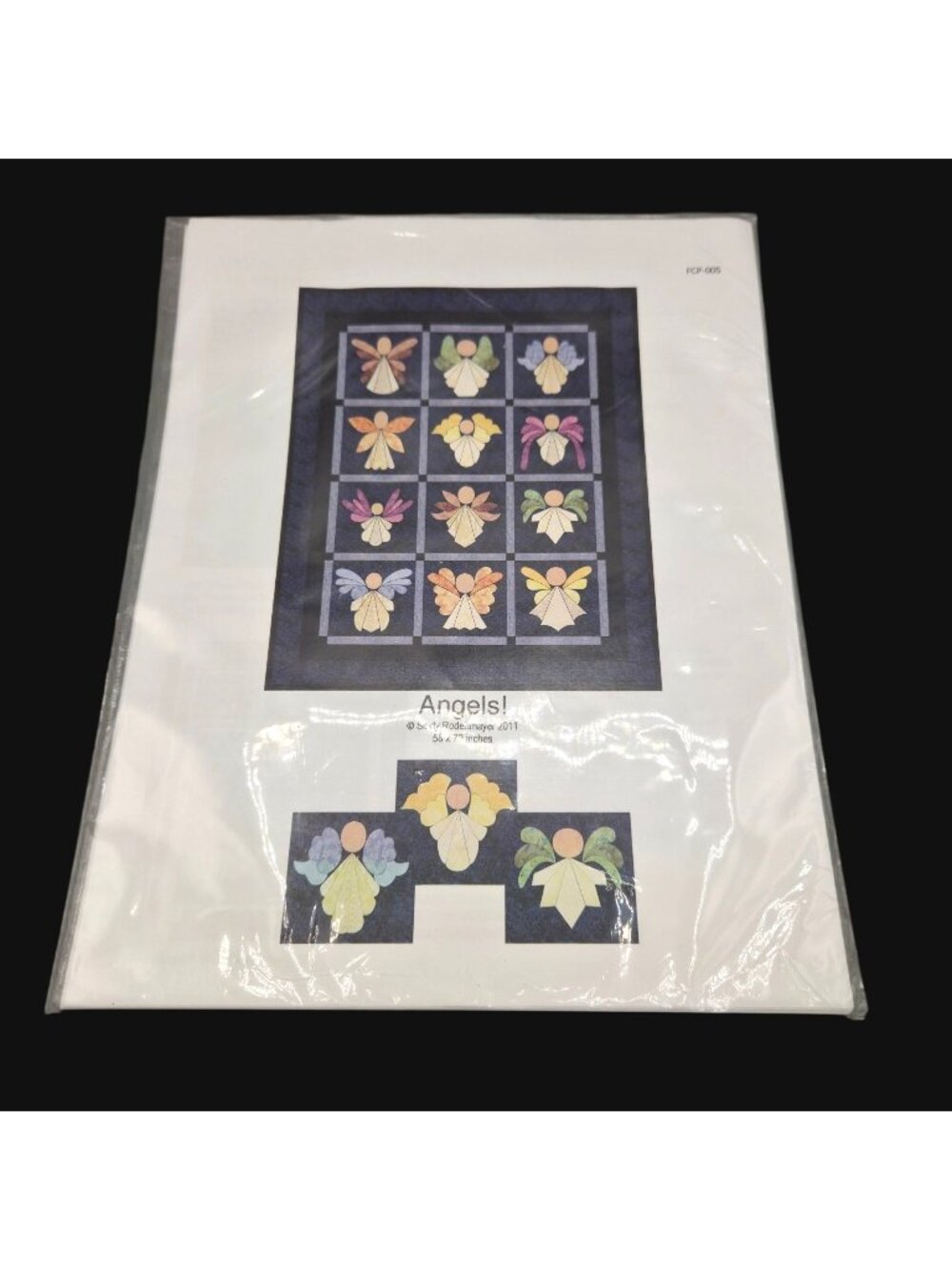 Angels Quilt Pattern By Sindy Rodenmayer 58x72 Inches Fused Applique Templates
